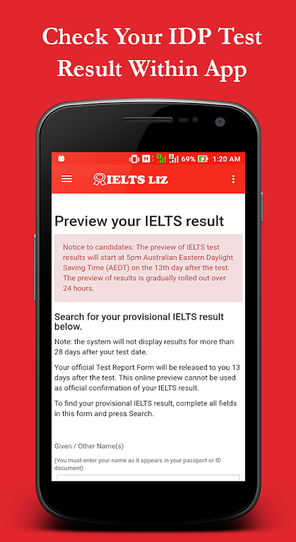 IELTS Liz Capture d'écran 1