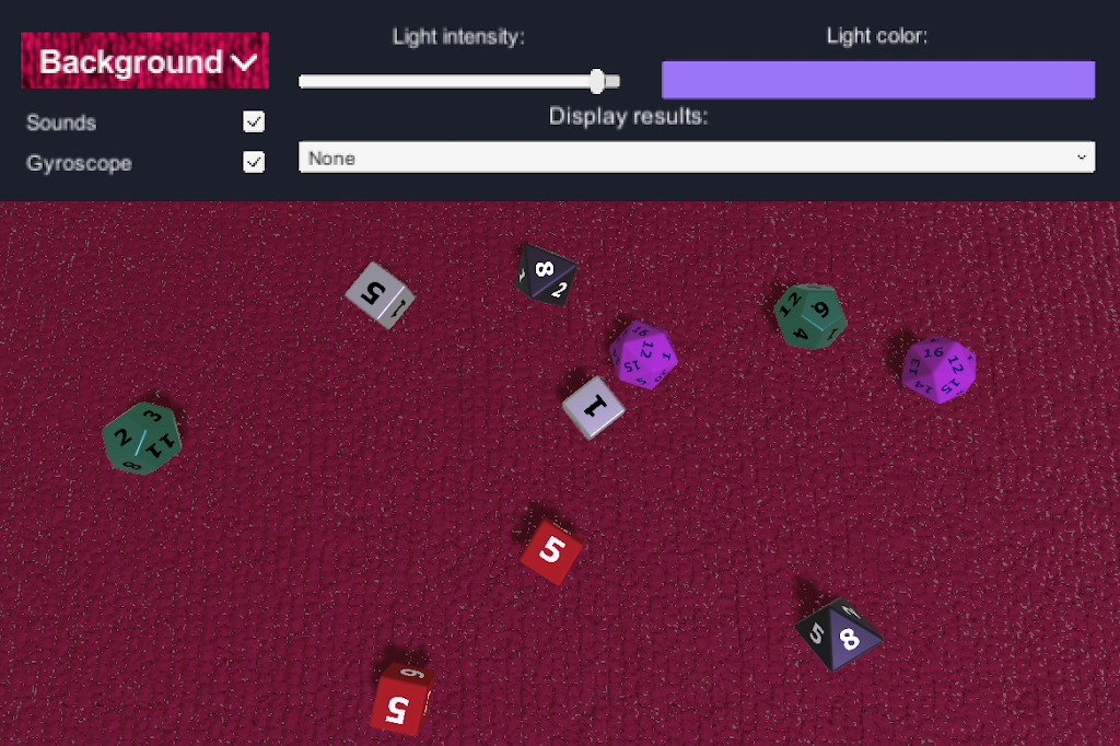 Dice Roller Free by One Trick Pony Screenshot 3