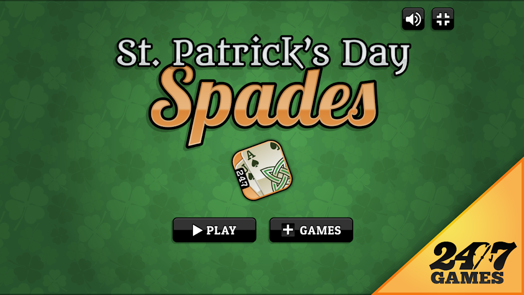 St. Patrick's Day Spades Captura de tela 1