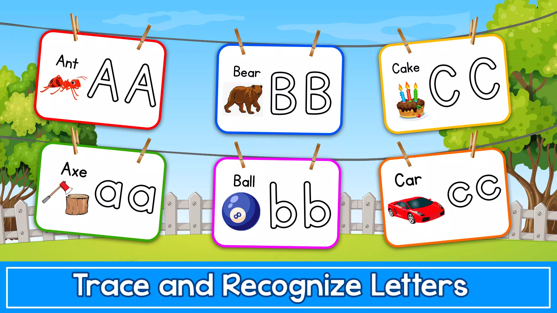 ABC Tracing Kids Learning Game Скриншот 3