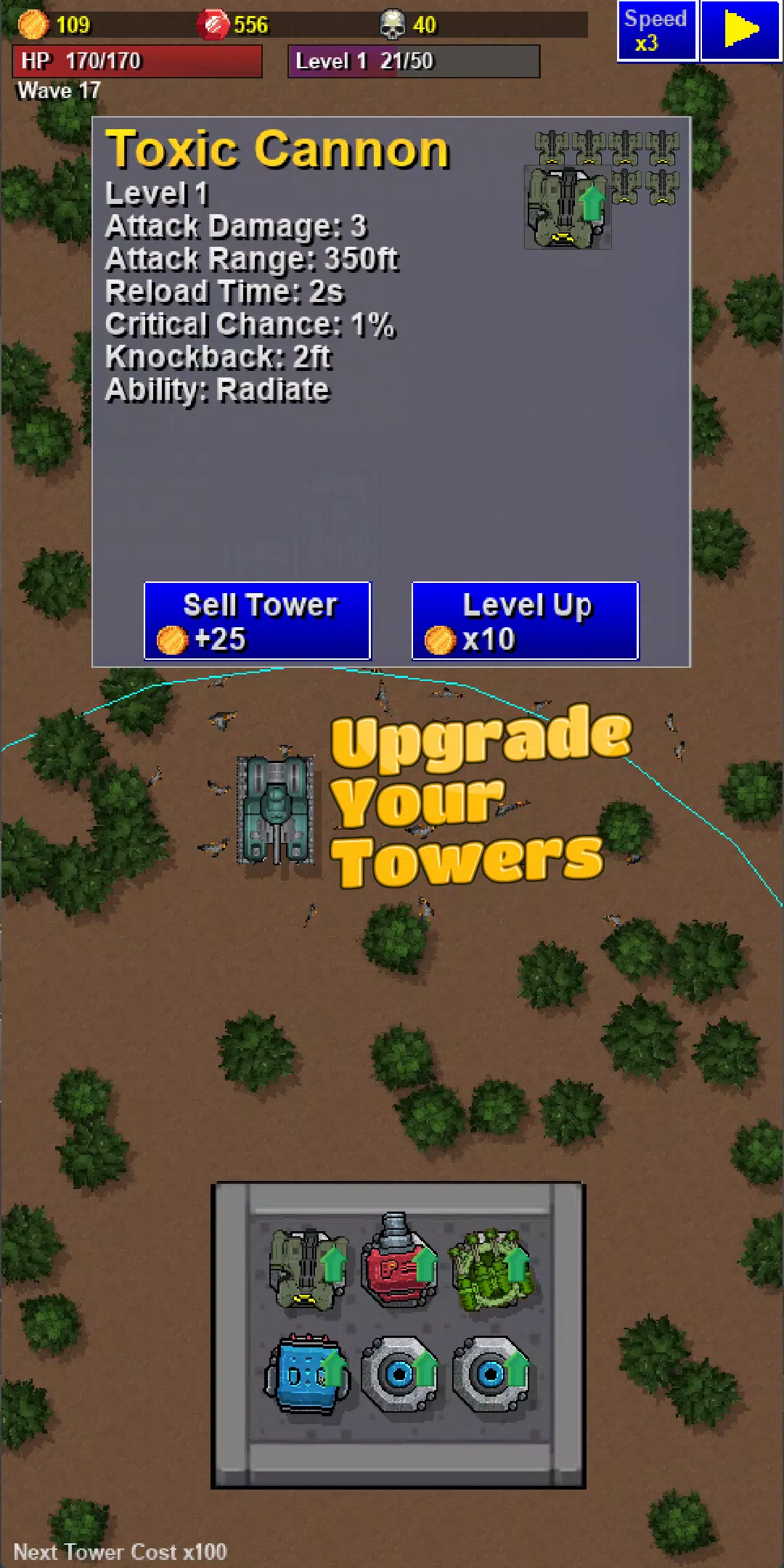 Tower Grid Screenshot 2