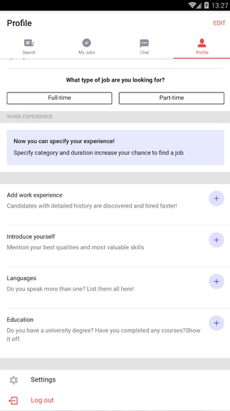 JOB TODAY: Hire & Find Jobs Ekran Görüntüsü 2