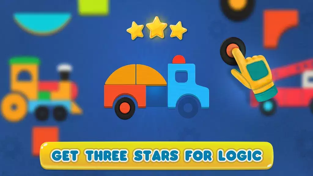 Cosmo Shapes Puzzles for kids Screenshot 4