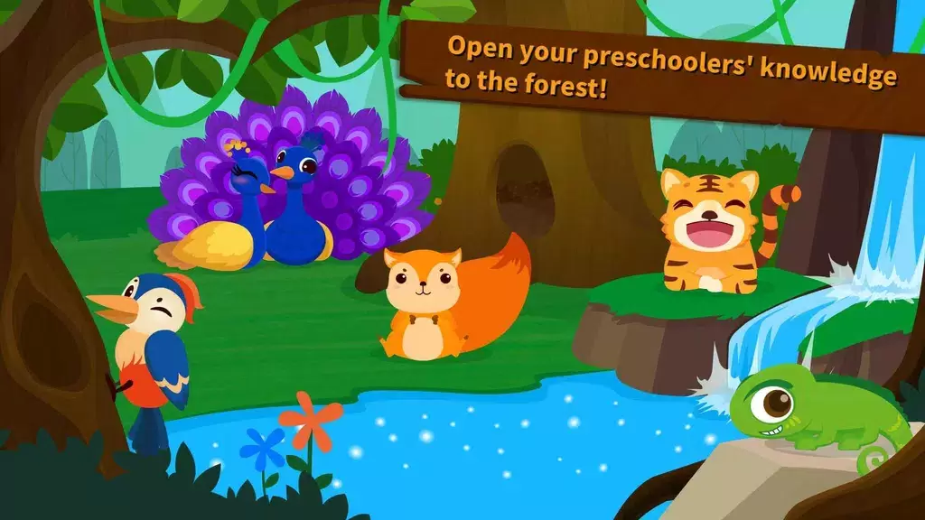 Little Panda’s Forest Animals ภาพหน้าจอ 1