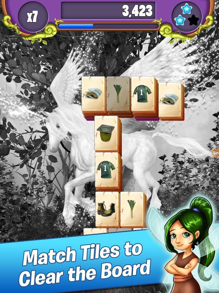 Hidden Mahjong Unicorn Garden Скриншот 1