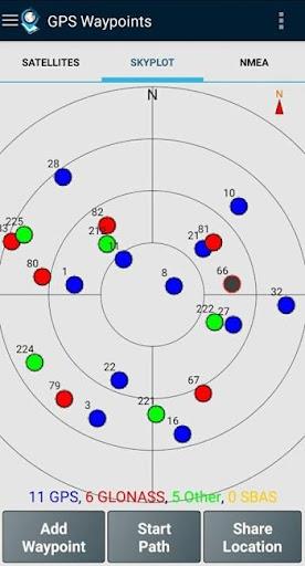 GPS Waypoints Captura de tela 4