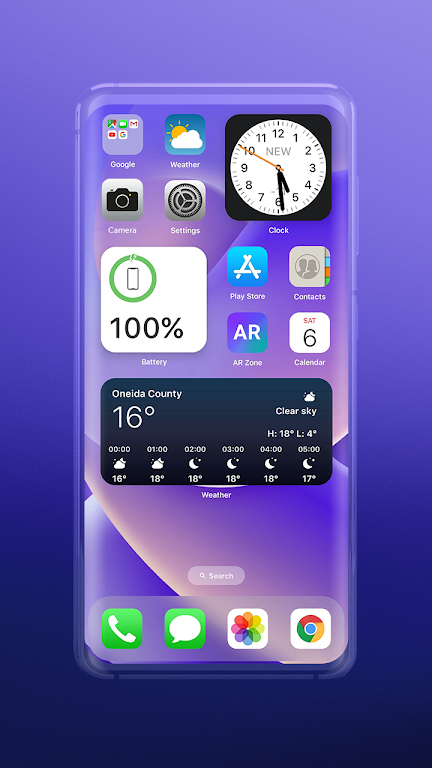 Widgets: ios 17 theme Скриншот 1