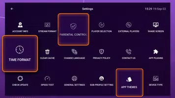 IPTV Smart Purple Player ဖန်သားပြင်ဓာတ်ပုံ 1