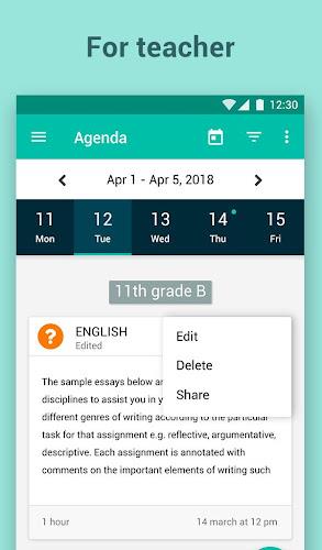 eSchool Agenda Ekran Görüntüsü 2