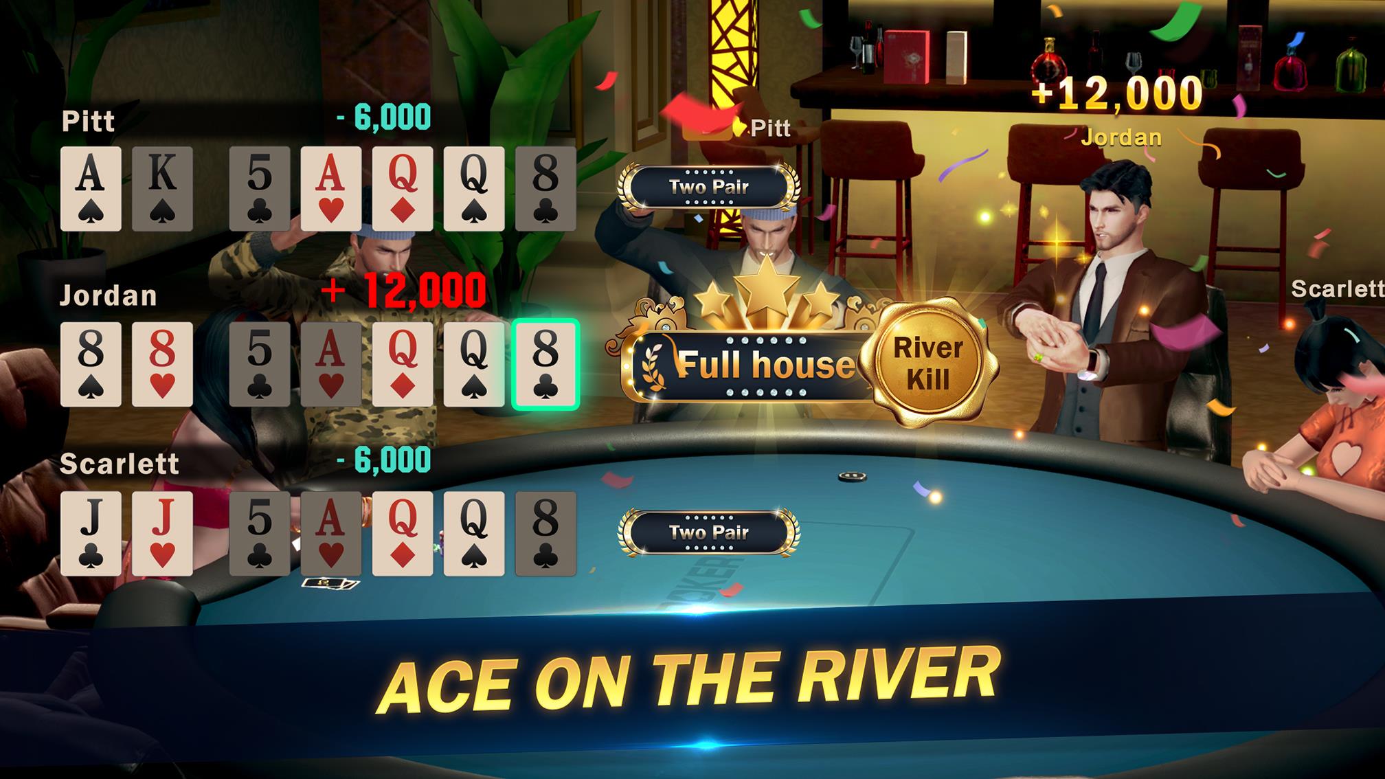 Hi Poker 3D:Texas Holdem Zrzut ekranu 1