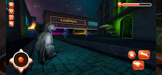 Stray Cat Game City Simulator Captura de pantalla 1