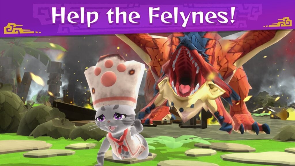 Ilabas ang Felyne Fury sa Monster Hunter Puzzle!