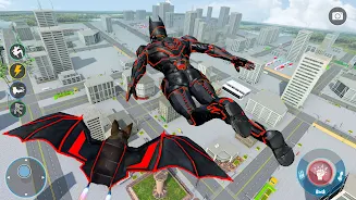 Flying Bat Robot Car Transform Screenshot 1