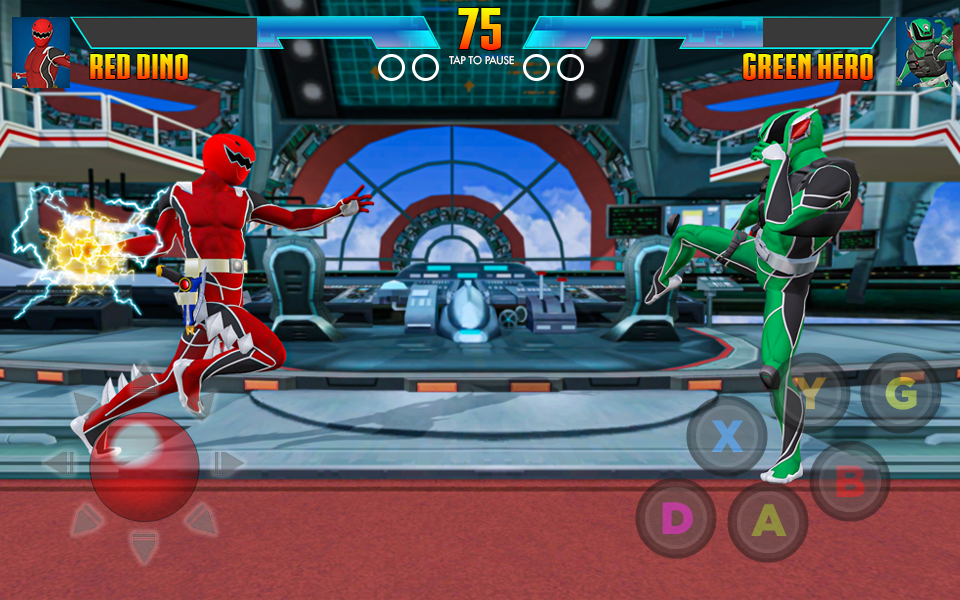 Hero Dino Morphin Fight Ranger Скриншот 1