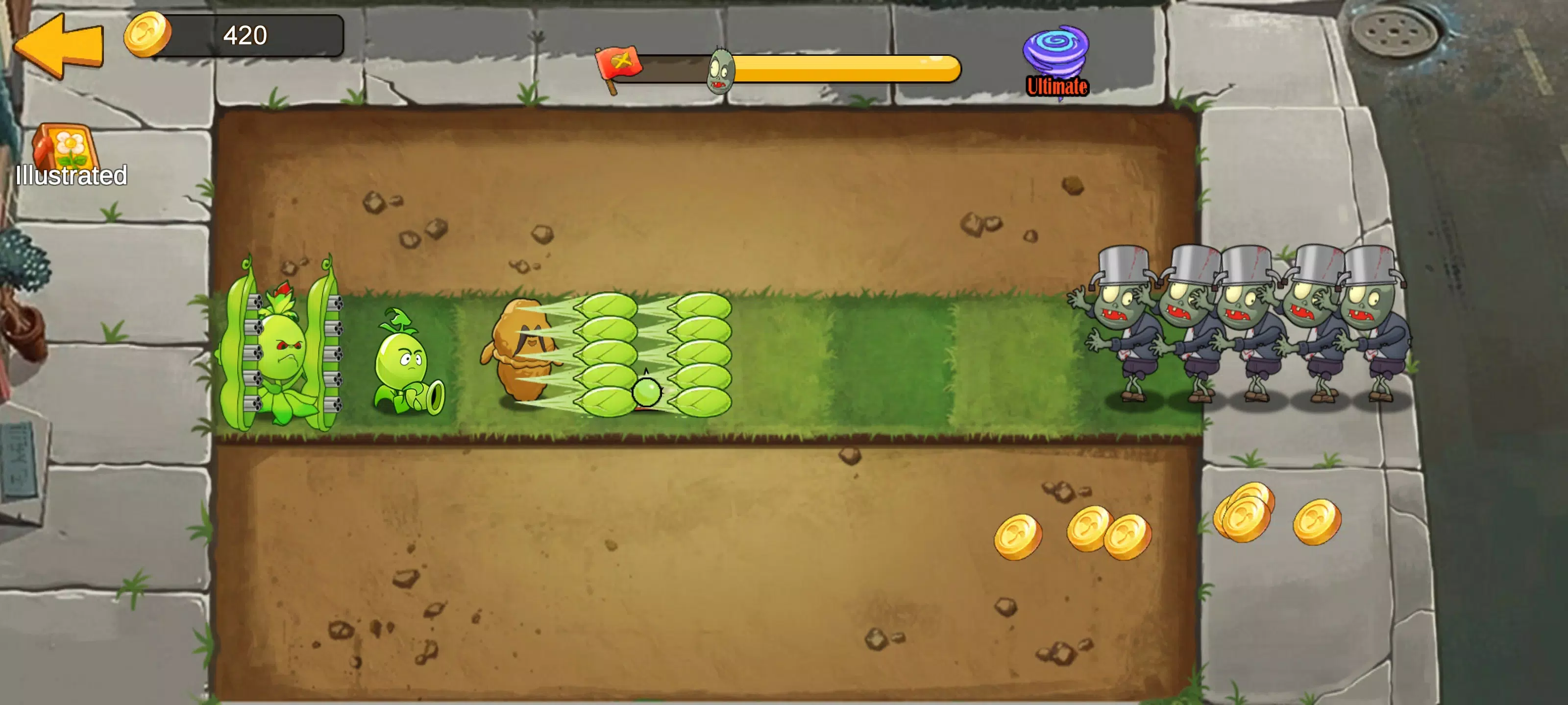 Merge Plants – Defense Zombies Schermafbeelding 3