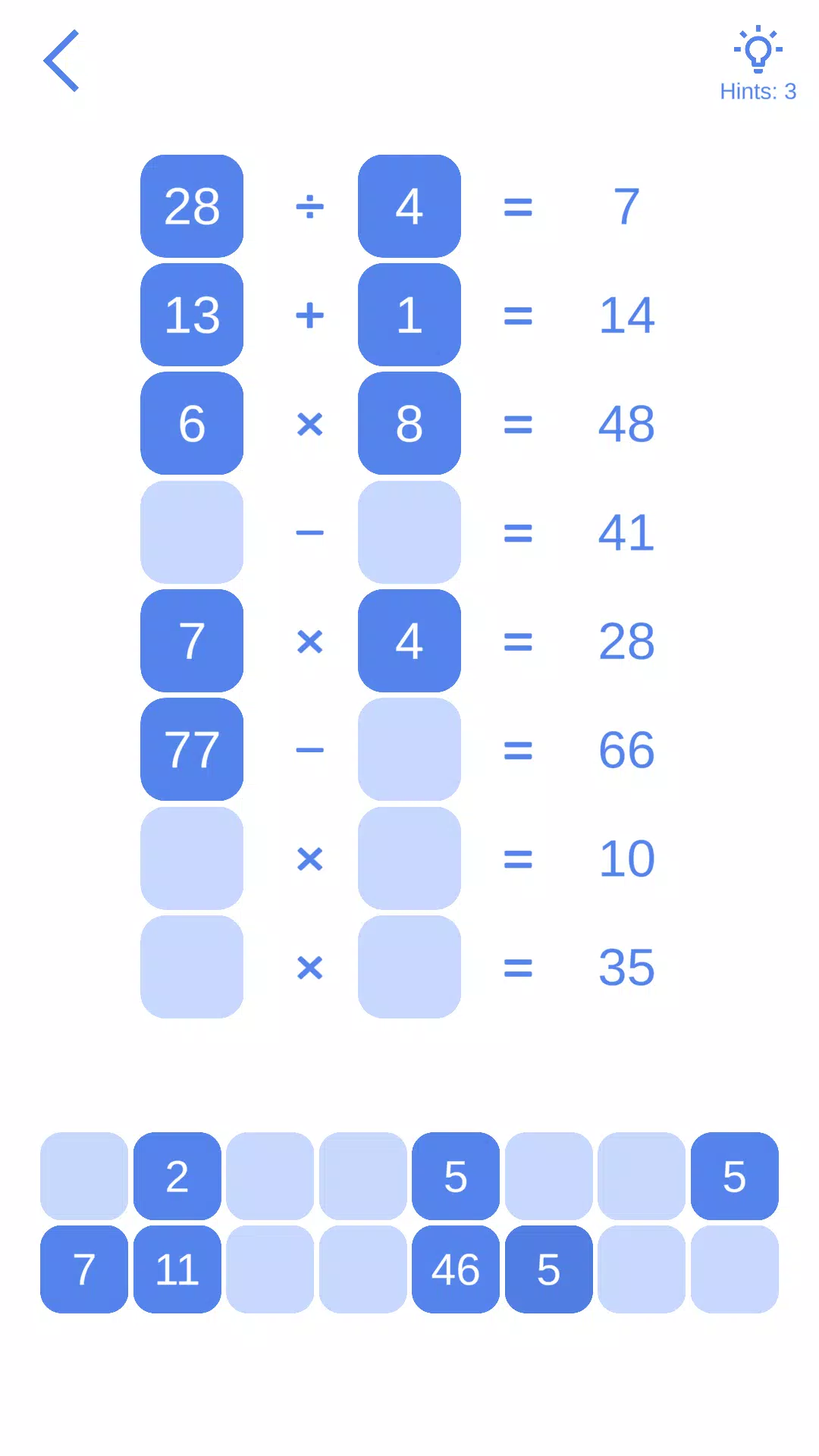 Math Games - Brain Puzzles Captura de pantalla 3