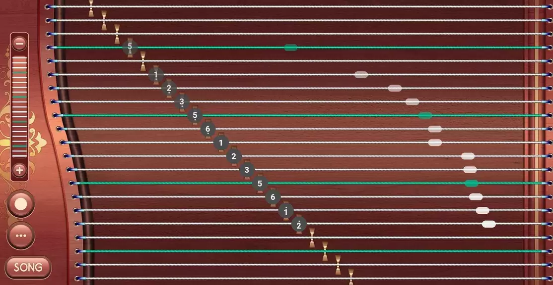 Guzheng Connect: Tuner & Notes Detector Tangkapan skrin 3