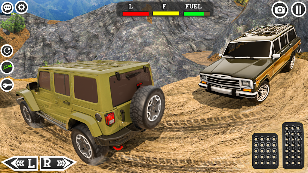 4x4 Mountain Climb Car Games Zrzut ekranu 3