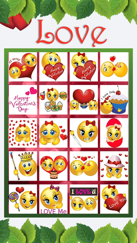 Valentine Love Emojis Screenshot 3