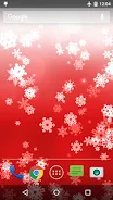 Snowflake Live Wallpaper Schermafbeelding 2