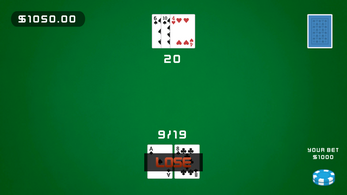 BlackJack-21 Screenshot 3