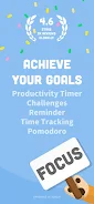 Focus Dog: Productivity Timer Captura de tela 1