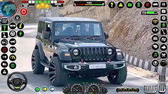 Offroad Jeep Driving:Jeep Game Screenshot 2