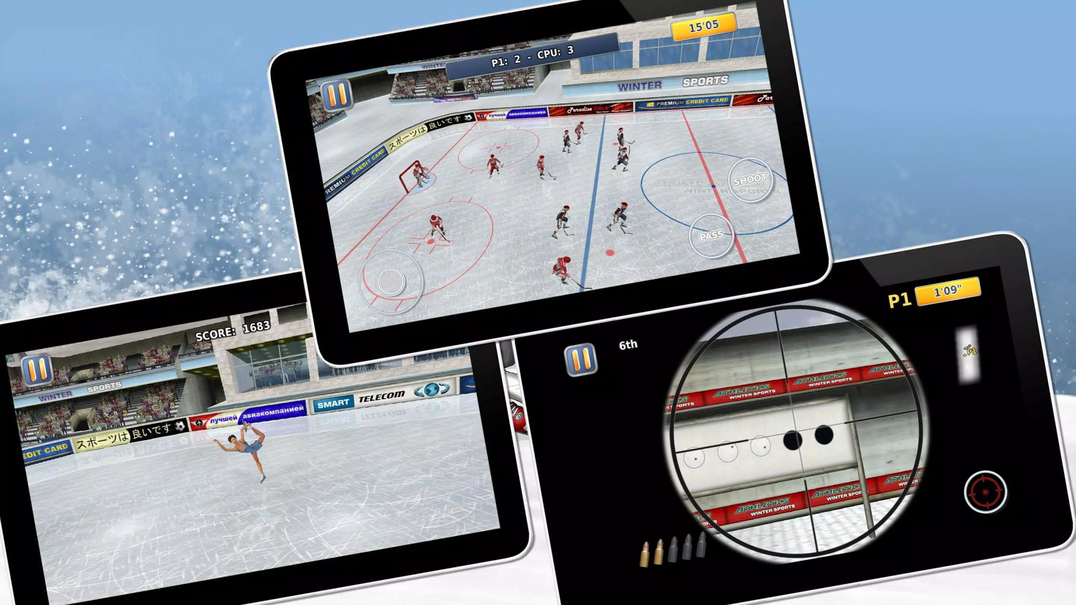 Athletics 2: Winter Sports Screenshot 3