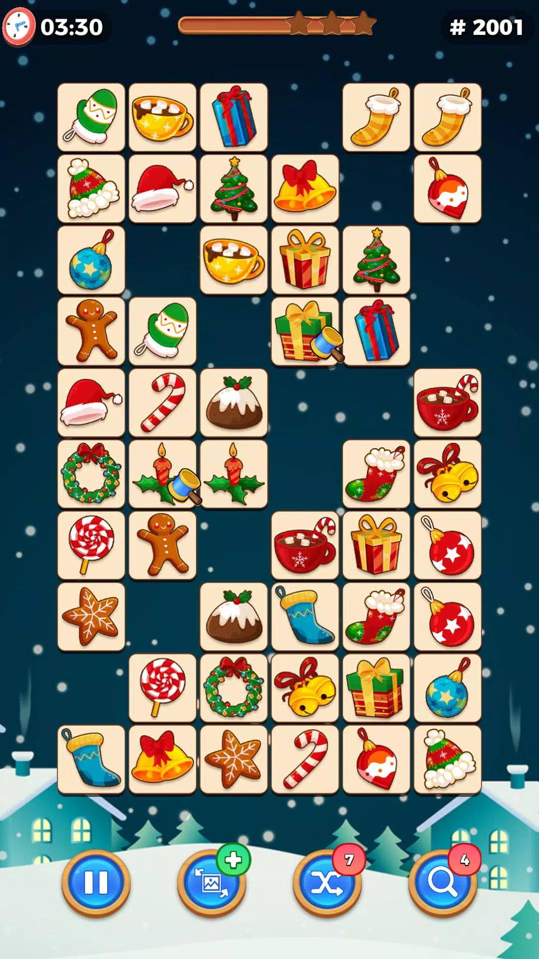 Xmas Tile Connect ภาพหน้าจอ 4