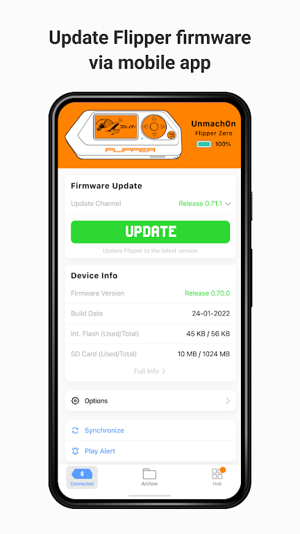 Flipper Mobile App Tangkapan skrin 1