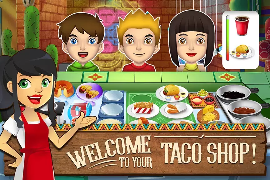 My Taco Shop: Food Game Schermafbeelding 1