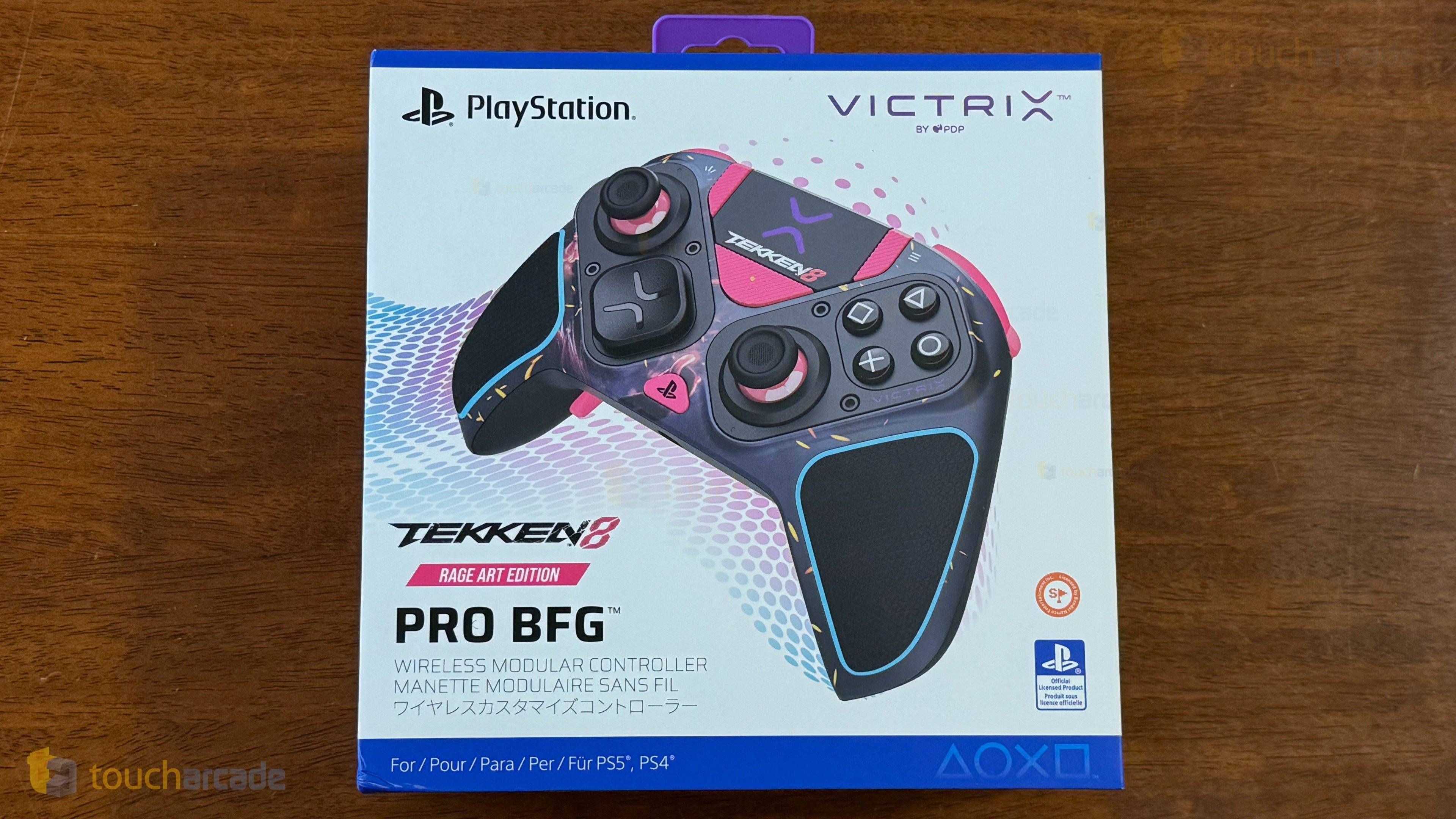 Victrix Pro BFG Tekken 8 Rage Art Edition Controller Battery Life Indicator