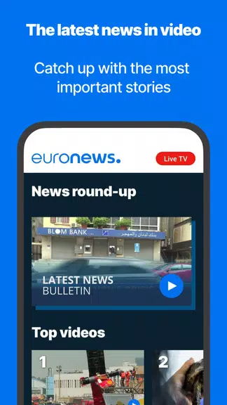 Euronews - Daily, live TV news Ảnh chụp màn hình 3