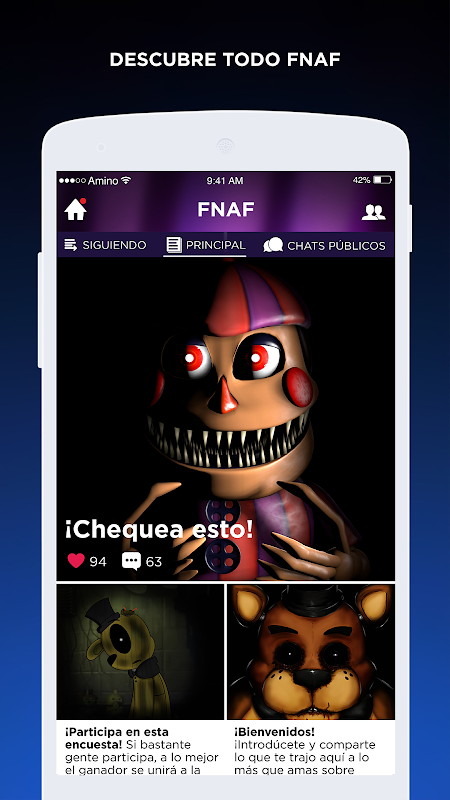 FNAF Amino en Español Скриншот 2