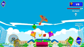 Pipa Layang Kite Flying Game Zrzut ekranu 3