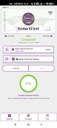 TOOFAN V2 RAY VPN ဖန်သားပြင်ဓာတ်ပုံ 3