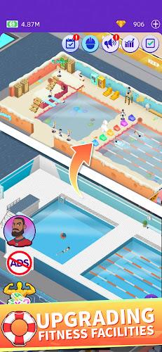 Idle GYM Sports - Fitness Game Screenshot 2