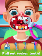 Dentist Doctor Hospital Games Zrzut ekranu 1