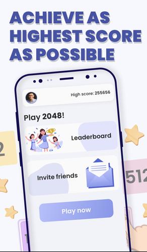 2048 Merge: Puzzle Challenge স্ক্রিনশট 1