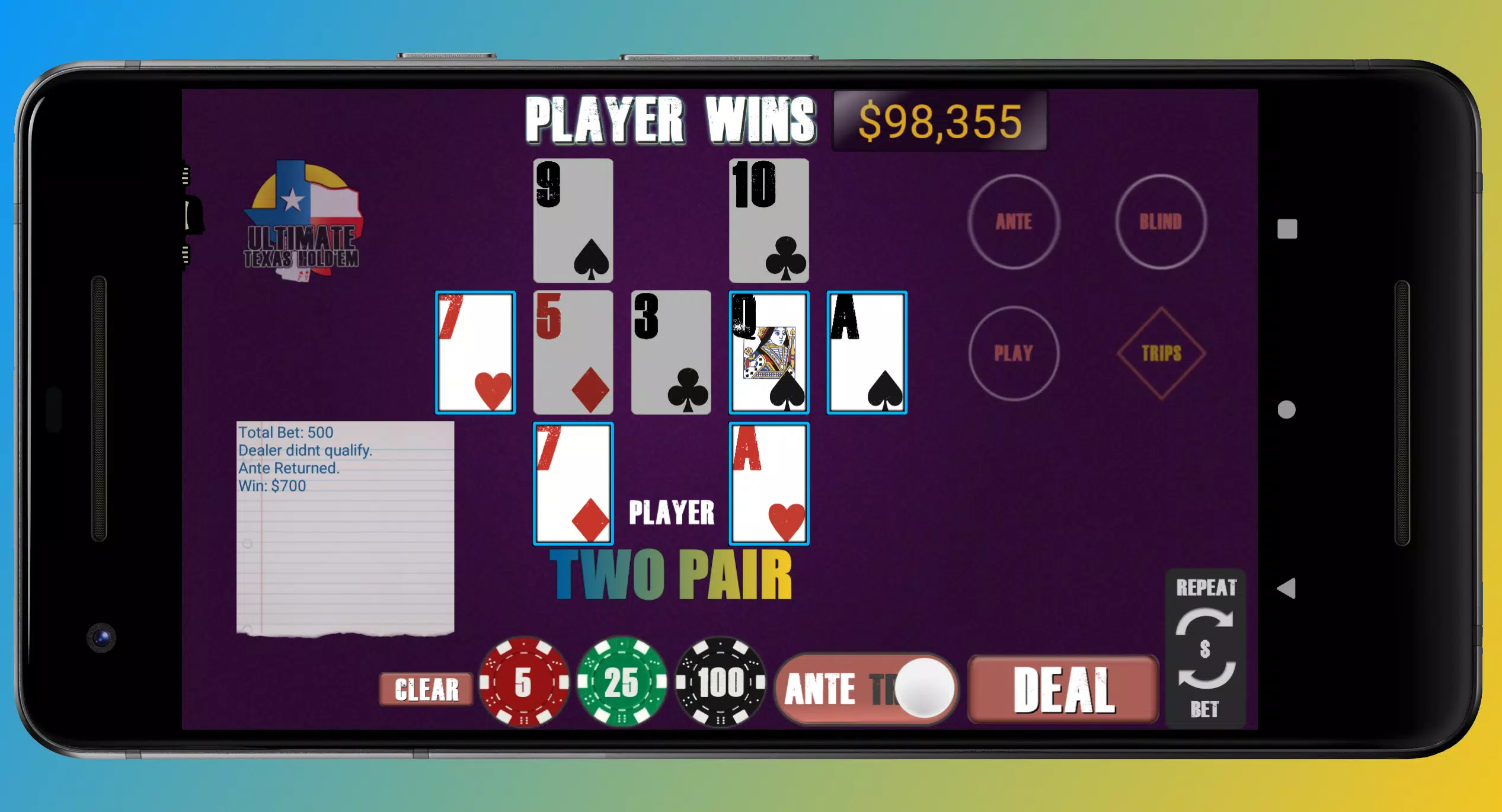 Texas Ultimate Holdem Screenshot 2