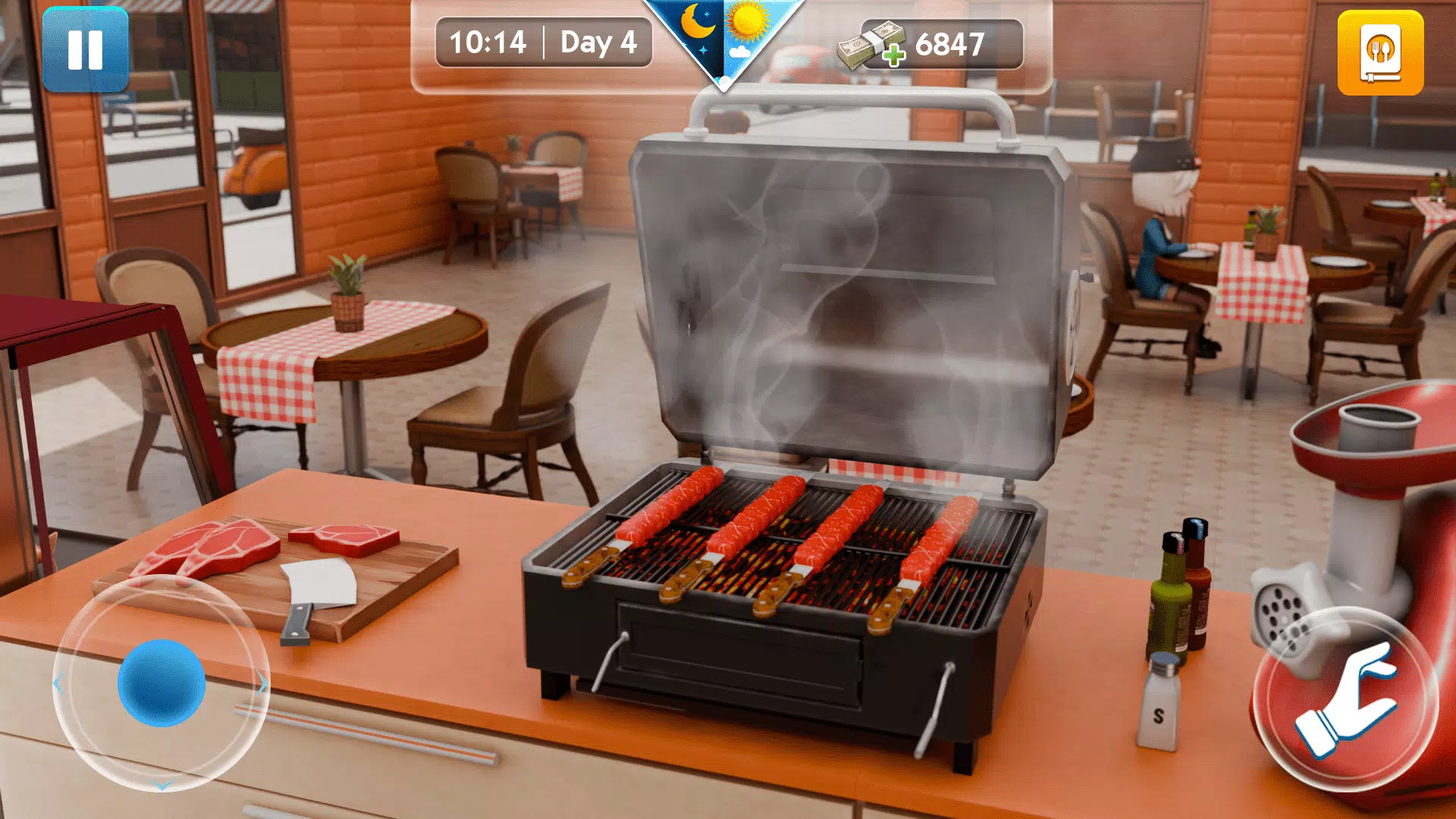 Kebab Food Chef Simulator Game Captura de pantalla 1