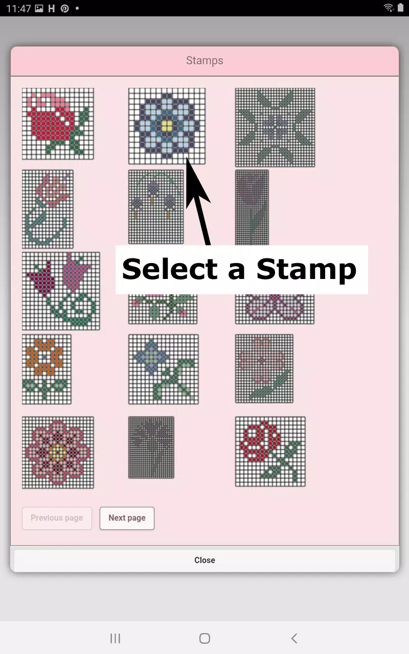 Cross Stitch Pattern Creator Ảnh chụp màn hình 4