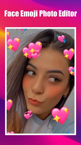 Face Emoji Photo Editor Capture d'écran 1
