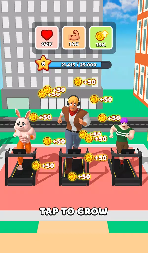 Gym Idle Clicker: Fitness Hero應用截圖第4張