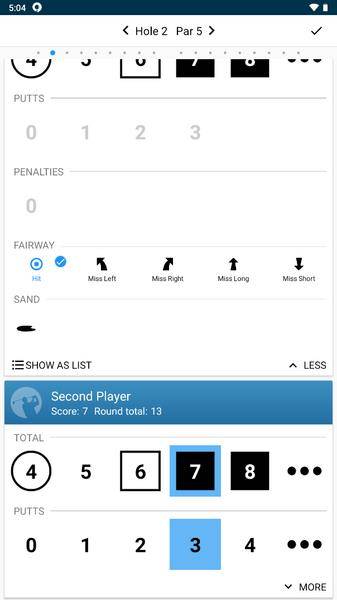 Golf Pad: Golf GPS & Scorecard Скриншот 4