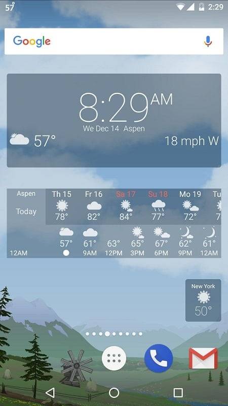 YoWindow Weather Unlimited ภาพหน้าจอ 3