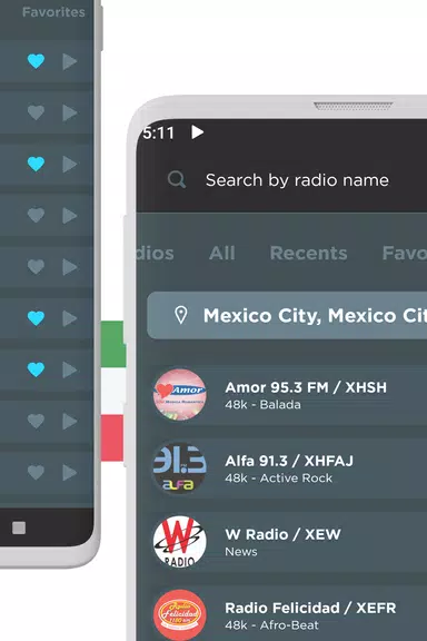 Radio Mexico FM online Zrzut ekranu 3