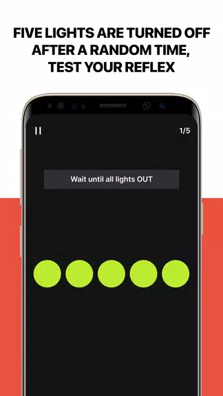 LightsOut Reaction Time/Reflex Скриншот 2