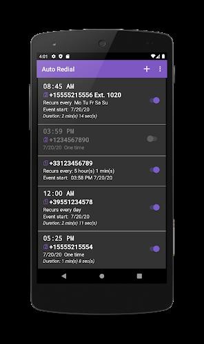 Auto Redial Ảnh chụp màn hình 4