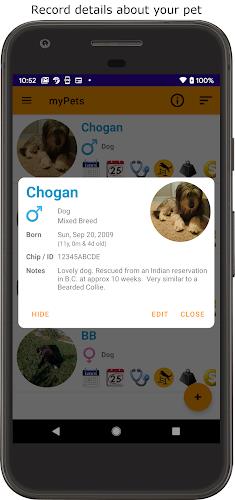 myPets - Pet Manager應用截圖第2張